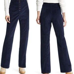 Treasure & Bond Midnight Black Corduroy Pants